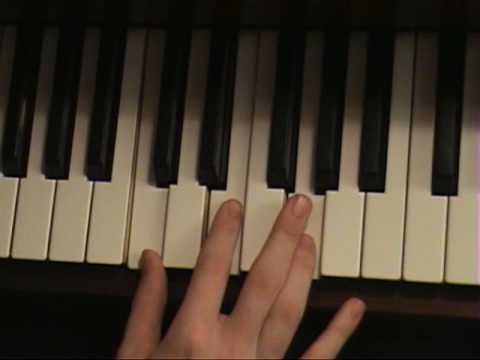 Cliffs of Dover Tutorial (Entire Song)on Piano Part 1
