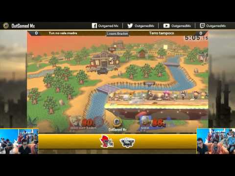 OGMx BiWeeklies v3 - Smash bros for Wii U - Losers' bracket - Tun(Zero Suit Samus) vs Terro(Sheik)