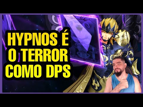 Hypnos DPS Substitui Atacante Fácil. Confira Gameplay Hypnos Foco em Dano - Saint Seiya Awakening