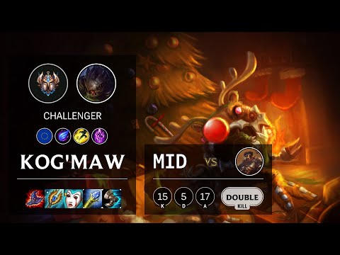 Kog'Maw Mid vs Viktor - EUW Challenger Patch 10.18
