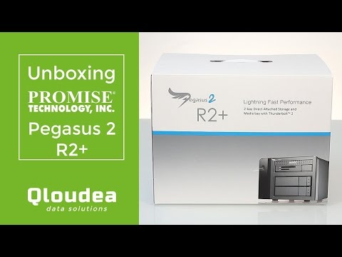 Promise Pegasus 2 R2 Plus Unboxing en Español