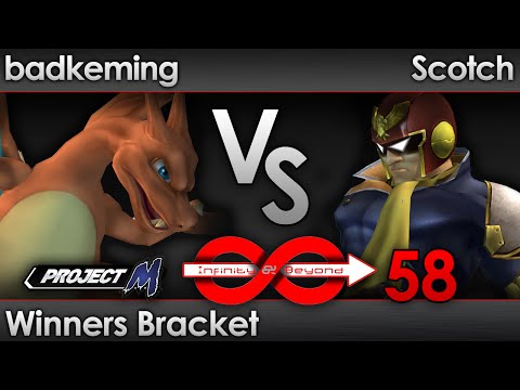 IaB! 58 PM - badkeming (Charizard) vs Scotch (C Falcon) - Winners Bracket