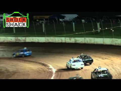 Junior Sedans - Heat 8 - QLD Junior Sedan Title - Moranbah Speedway - 09.03.13