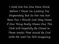 Paralyzer Finger 11 Lyrics Included