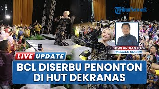 BCL Meriahkan Gala Dinner HUT Dekranas di Balikpapan, Manjakan Penonton saat Diajak Swafoto