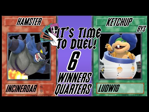 It's Time to Duel #6 Hamster (Incineroar) vs BYS| Ketchup (Ludwig) Winners Quarters