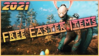 Easter Items! (Free Color Palette & More!) | Warframe PSA 2021 #shorts