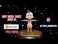 Halmathi Habibo Baby Cartoon Dance Beast Blender 3d Animation