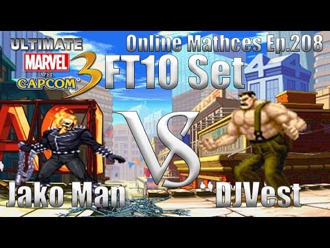 Jako Man VS DJVest FT10 Set (UMVC3 Online Matches Ep.208)