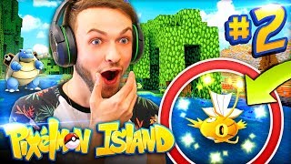 OMG - I FOUND THE FIRST *SHINY*! - Pixelmon Island #2 w/ Ali-A