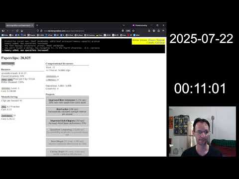 Complete Walkthrough - Universal Paperclips - 2017 - Speedrun