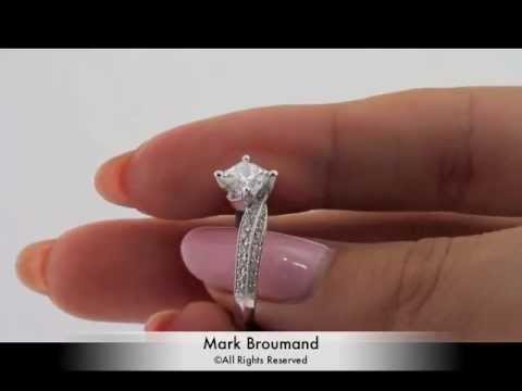 1.71ct Princess Cut Diamond Engagement Anniversary Ring-Mark Broumand