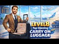 LEVEL8 Adventure Classic Top Opening Carry on Luggage - Expandable, Large Suitcases ⭐️⭐️⭐️⭐️⭐️