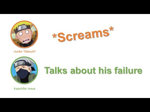 Kazuhiko Inoue's failure frightens Junko Takeuchi - Naruto radio [Eng Sub]