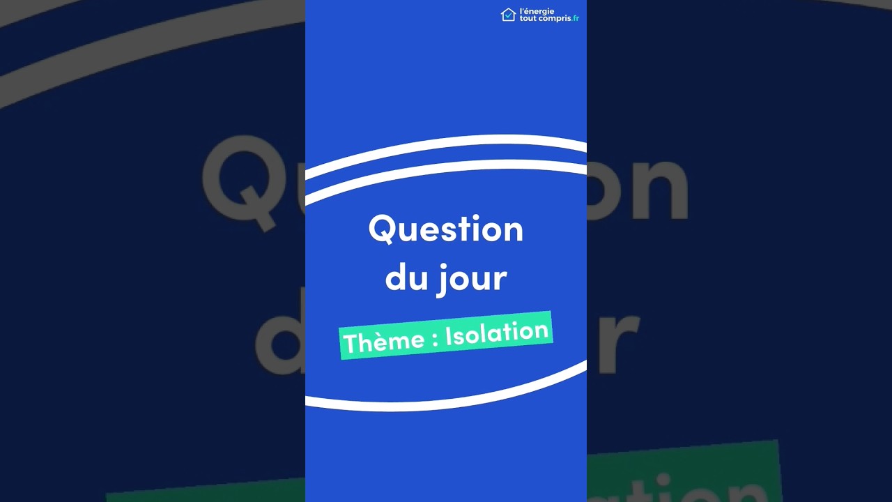 Testez vos conaissances sur l'isolation des murs ! #renovation #travaux #isolation #maison