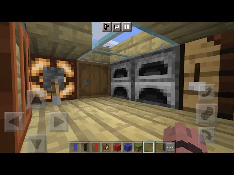 POWDIEPUNK - Minecraft 1 block tall house (no mods) life hack