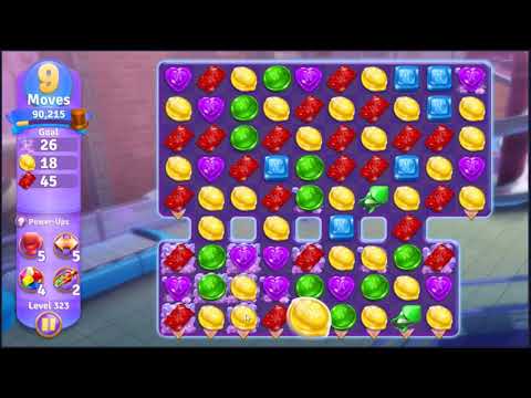 Wonka's World of Candy Level 323 - NO BOOSTERS + FULL STORY 🍫 | SKILLGAMING ✔️