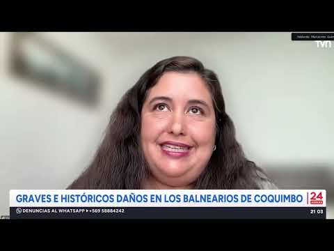 Graves e históricos daños en los balnearios de Coquimbo