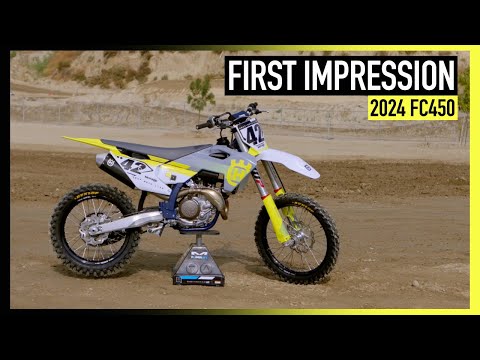 Erste Fahrt mit der Husqvarna FC450 2024!