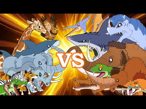 Dinosaur vs. Animal Size Comparison | #dinosaur #animation #gaming
