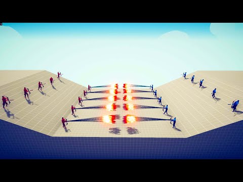 10x GOD vs 10x GOD FACE TO FACE BATTLE ⚔️ | Totally Accurate Battle Simulator TABS