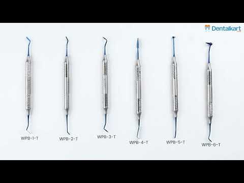 Waldent Plasma+ Composite Instrument Kit of 6 K142