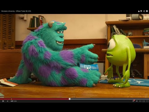 Monsters University - Official Trailer #2 (HD)