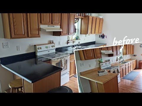 Giani Countertop Paint Bombay Black DIY Review