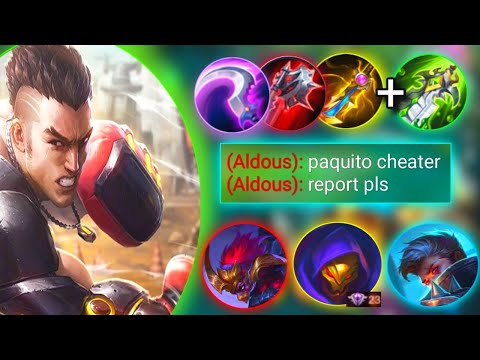 TOP GLOBAL PAQUITO DAMAGE BUILD REVEAL! #MOBILE #PAQUITOGAMEPLAY LEGENDS