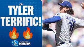 Tyler Glasnow tosses EIGHT DOMINANT innings for the Dodgers! ⚾???? (9 Ks, 0 runs and just 1 HIT!)