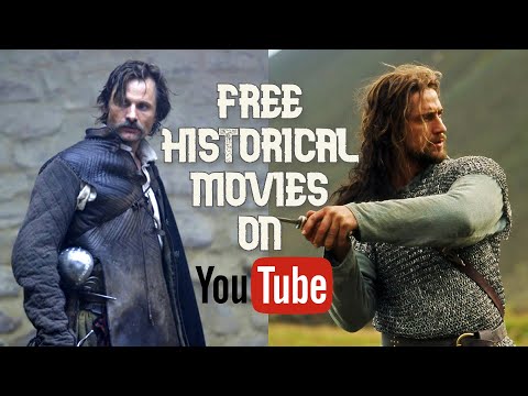 , title : 'Top 10 FREE Historical Movies on Youtube!! (with links)'