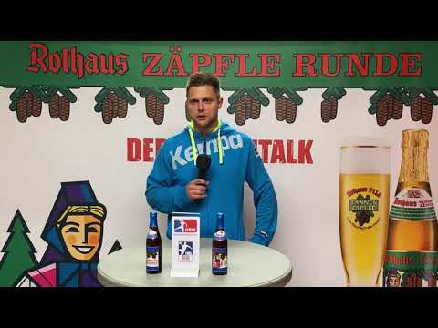 Rothaus-Fantalk nach dem Spiel gegen den Bergischen HC