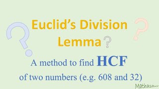 Finding HCF in two iterations