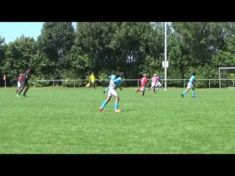 10-06-2017 : JVOZ 012 - Brabant United 012 : eerste helft