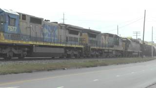 preview picture of video 'Foggy Morning Railfanning Fayetteville NC'