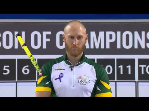 Howard (ON) vs. Jacobs (NO) - 2016 Tim Hortons Brier (Draw 12)