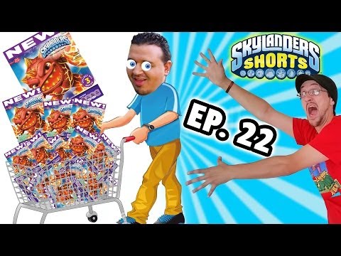 Skylanders Shorts: Ep. 22 - Sold Out Fruit Snacks! (Betty Crocker Skylanders Gummies Skit)
