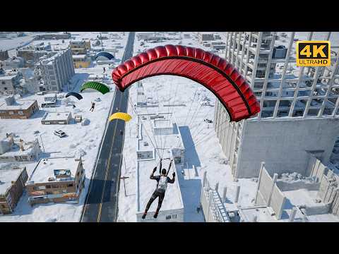 PUBG PC : Heavy Snow Vikendi Reborn 2026 Gameplay (No Commentary)