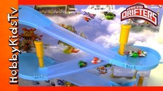 Disney Planes Micro Drifters Wall Race Track Set: Dusty, Ripslinger, Chupacabra, Rochelle