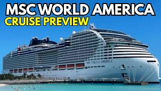 I’m Finally Trying MSC Cruises 🚢 MSC World America First Impressions
