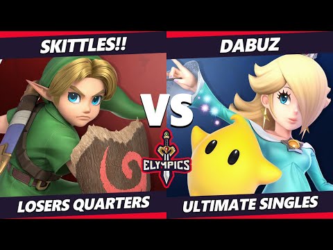 The Elympics SSBU L Quarters - SKITTLES (Young Link) Vs TL | Dabuz (Olimar, Rosalina) Smash Ultimate