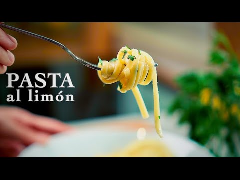 PASTA AL LIMÓN⎮ En 15 Minutos! ⎮ Receta Vegana
