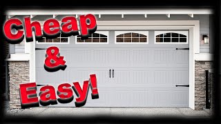 Keep Your Garage WARM In The Winter and COOL In The Summer- Easy Cheap DIY
