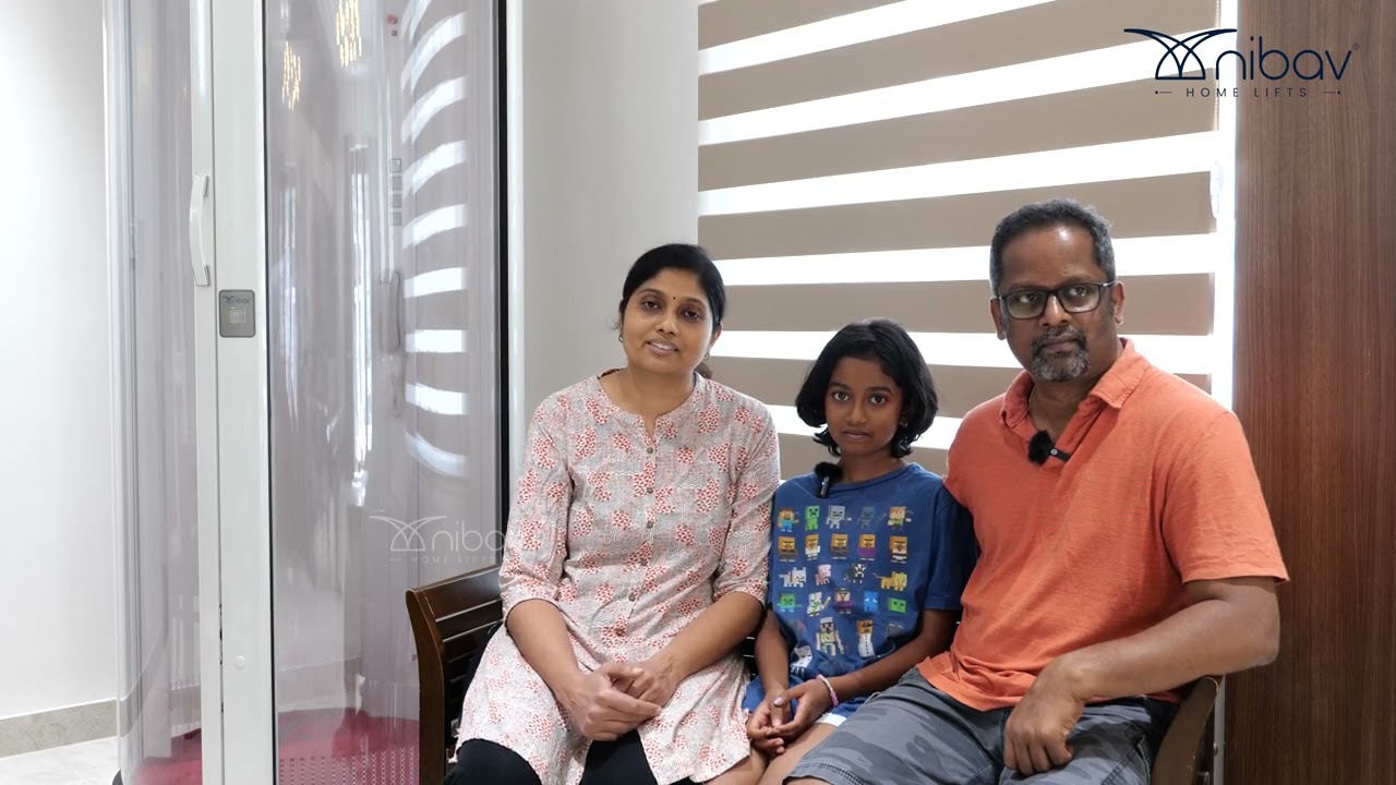 Smart Elderly and Kid-Friendly Nibav Home Lifts
