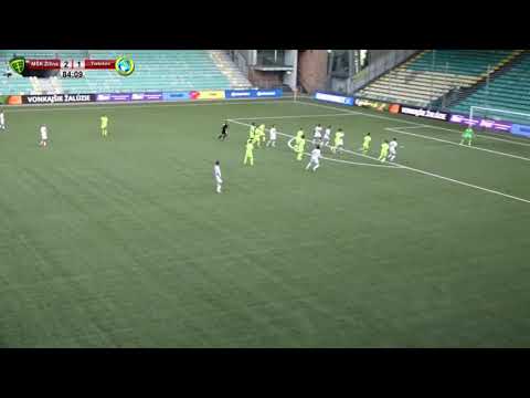 2.liga 2020/2021 9.kolo MSK Zilina - Slavoj Trebisov Goal illia Tereshchenko