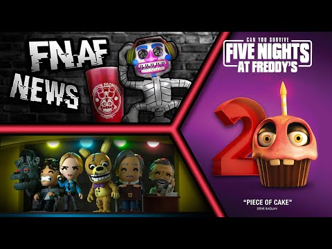 FNaF 2 Movie Teasers, Hex Plushies, Scott Makes an Announcement, and More! || FNaF News