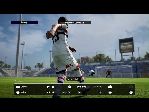 Golaço do Deco na conta segundaria no eFootball 2025