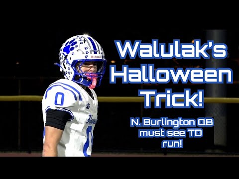 Northern Burlington 24 Central Regional 14 | South Jersey Group 4 Quarterfinal | Brent Walulak 3 TDs
