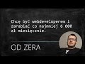 Programista od zera. Czego trzeba się nauczyć by robić strony. #1 Programista od zera. Czego trzeba się nauczyć by robić strony. #1
