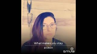 Deana Carter-What makes you stay (cover)